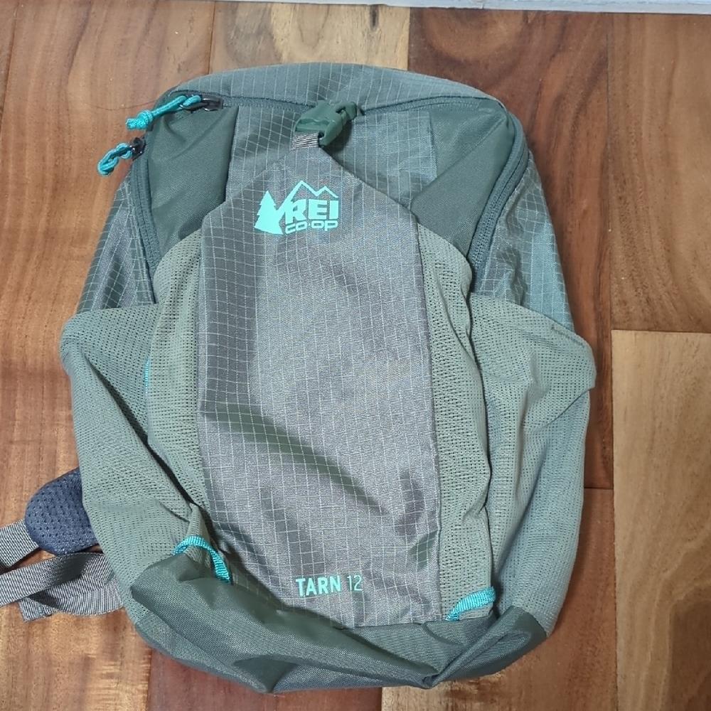 REI Kids Backpack in Green and Teal